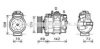 AVA QUALITY COOLING VWK321 Compressor, air conditioning